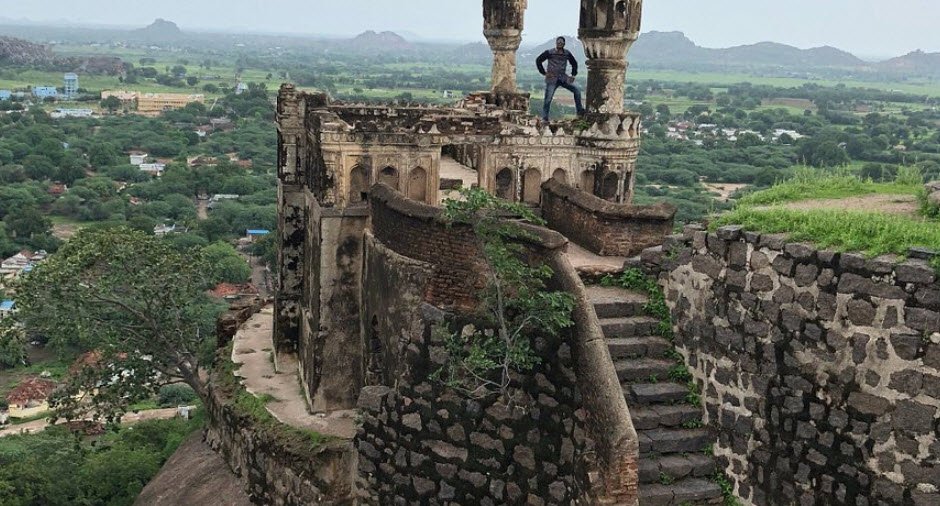 Elgandal Fort, India